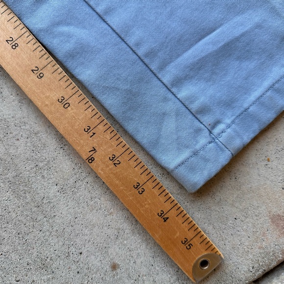 Burberry Chino Pants 32x34 Light Blue Casual - Picture 7 of 7